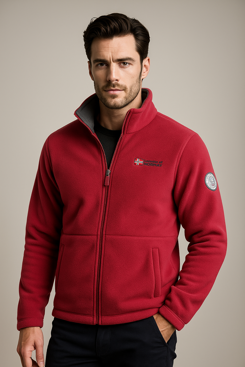 Sports fleece jacket